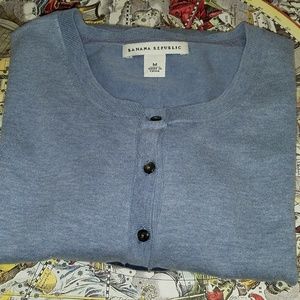 Beautiful blue Banana Republic sweater